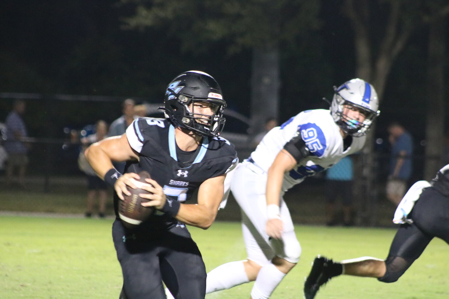 Ben Burk and the Ponte Vedra Sharks have their eyes focused on the start of district play this Friday night.